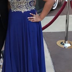 Royal Blue Prom Dress