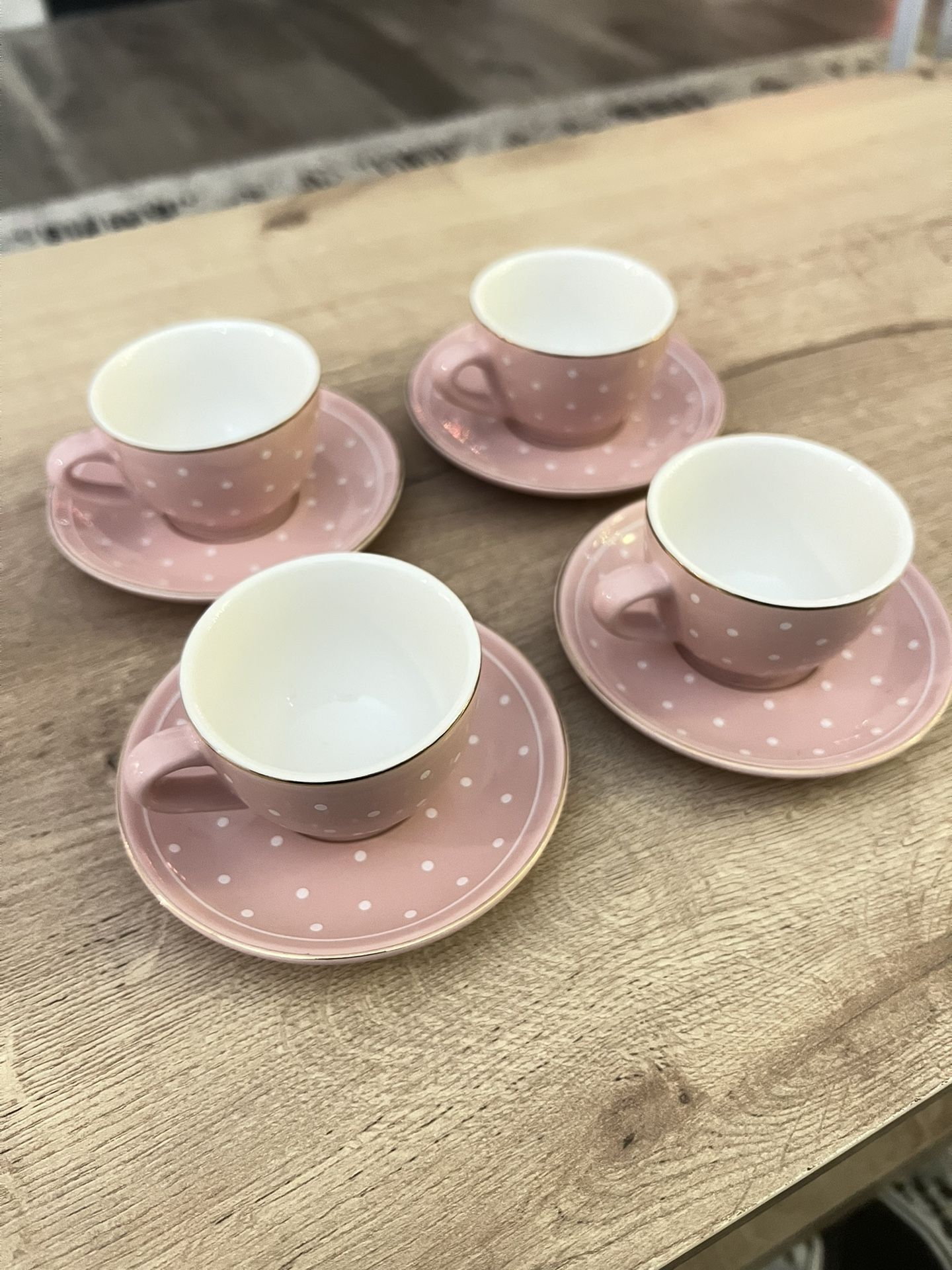 Pink Teacup Play Set