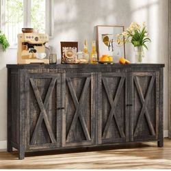 Brand New In Box Modern Xl Farmhouse Style Console Side Board Buffet!!!