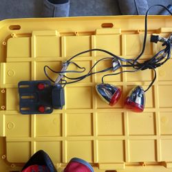 2016 Harley Davidson Dyna Street Bob Tail Lights And License Plate Holder 