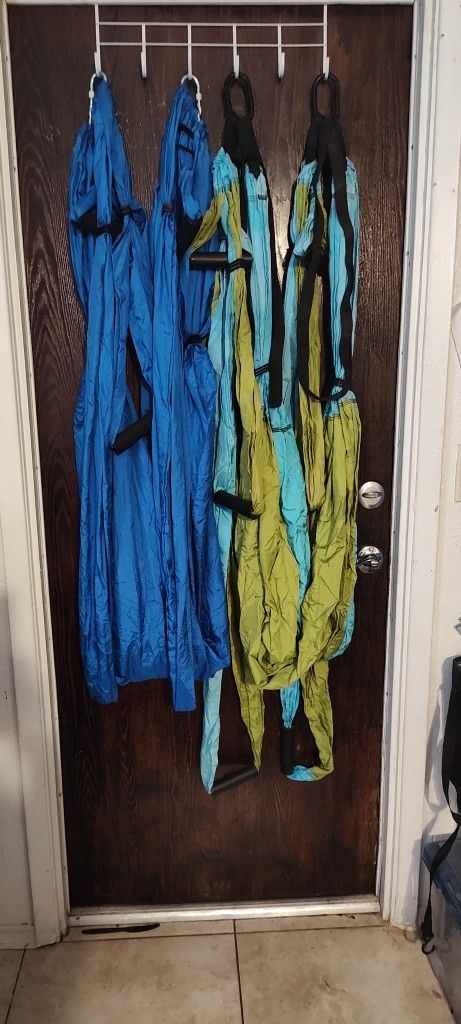 Yoga Trapeze  Light Blue And Green