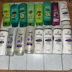 Shampoo  Suave Pantene Garnier Herbal Essence Conditioner