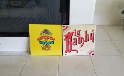 $15 For 2 Cheech And Chong Albums-- Big Bambu w/ rolling Paper