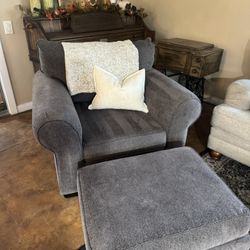 Chair & Ottoman