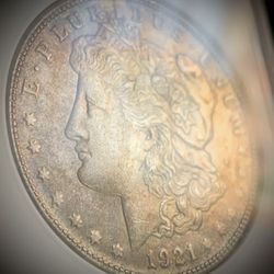 1921 S ANACS/MS63 Morgan Silver Dollar