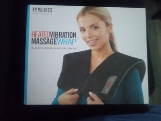 HOMEDICS HEATING VIBRATION MASSAGE WRAP