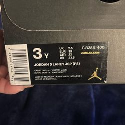Jordan 5 Laney JSP (PS)