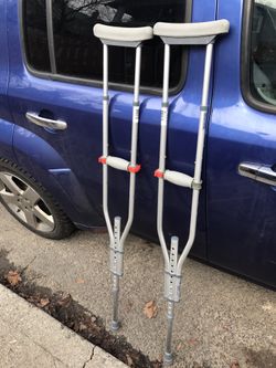 New crutches
