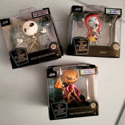 NIGHTMARE BEFORE CHRISTMAS DIE CAST COLLECTIBLES 