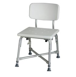 Medline Bath Safety Bariatric Bath Chair with Back