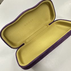 GUCCI Sunglasses Purple Velvet Case Only