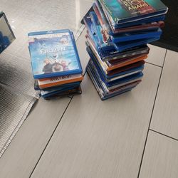 Blu-ray and DVD lot