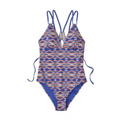 Patagonia W's Nanogrip Sunset Swell Swimsuit - Recycled plastic, NWT, Size M