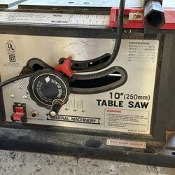 TABLE SAW FOR SALE