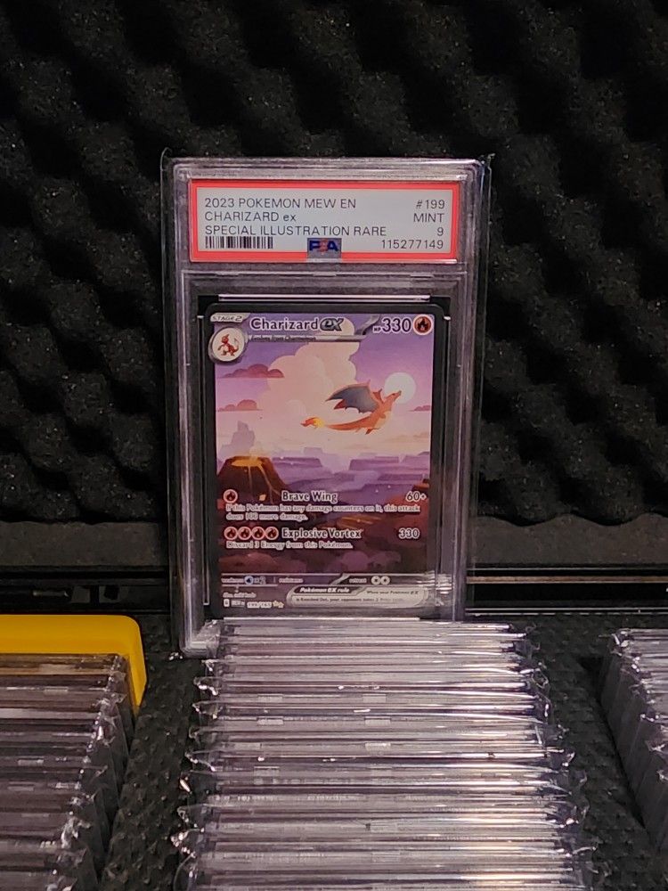 Charizard 151 PSA9