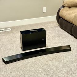 Samsung  HW-J7500R Curved Soundbar And Sub Woofer (Black)