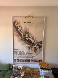 LARGE EARTHQUAKE MOVIE POSTER!