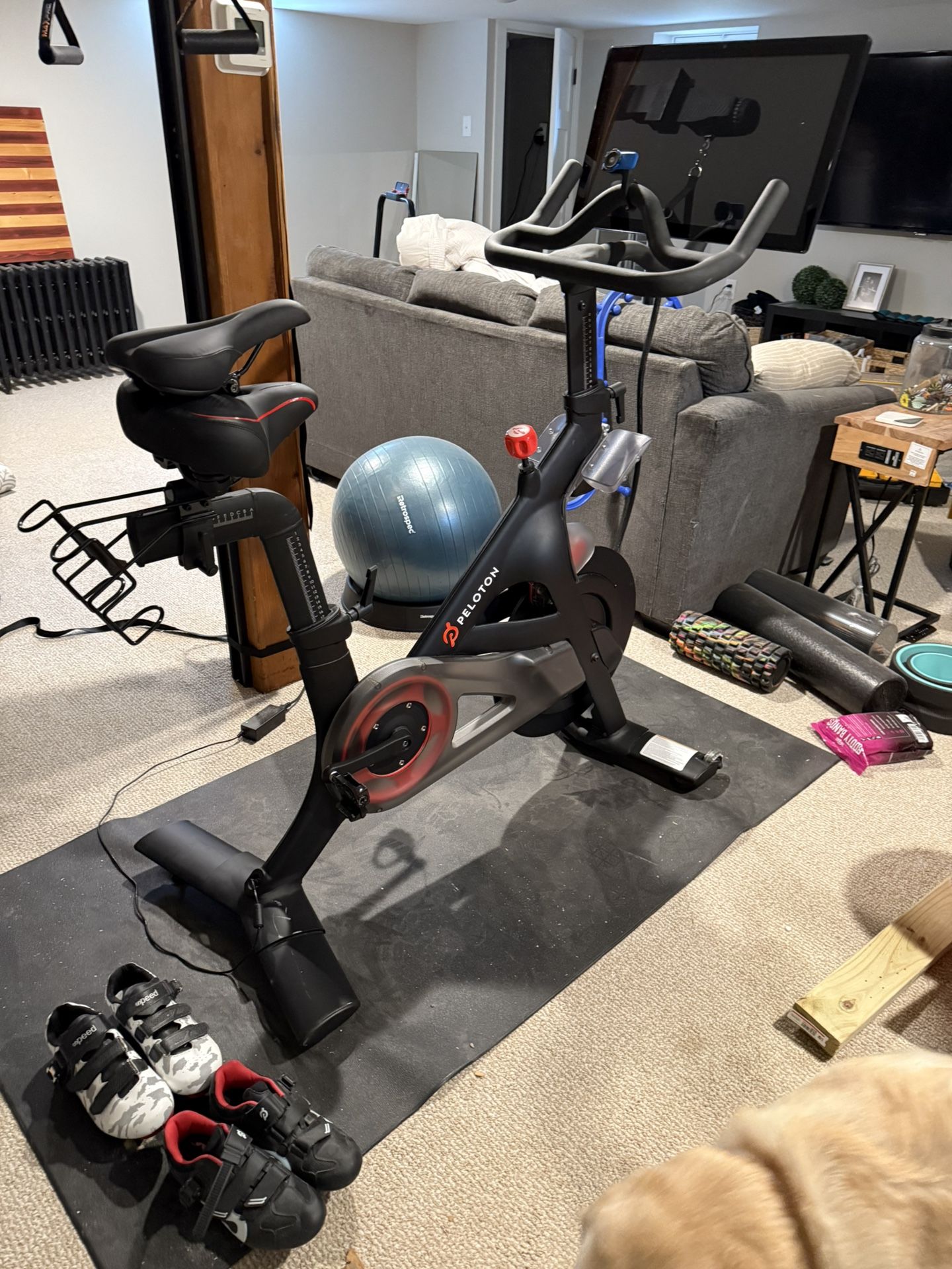 Peloton Bike - Extra Seat And Shoes Included