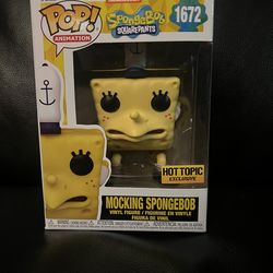 Funko POP! Spongebob Squarepants Exclusive Mocking Spongebob Figure #1672 NEW