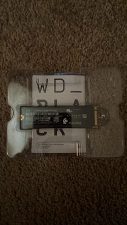 2TB SSD for PS5 - WD Black SN850x (No Box)