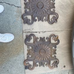 Wooden Wall Art $10.00 Both