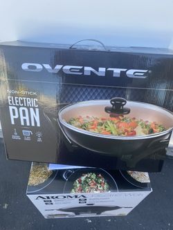 Ovente Electric Wok, Nonstick