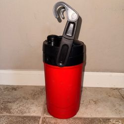 64 oz Insulated Sports Water Jug Red/Black