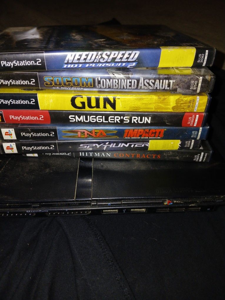 Consoles Ps2 With Games