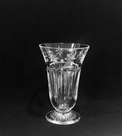 Waterford Crystal Flare Vase with Starburst Design 6” 