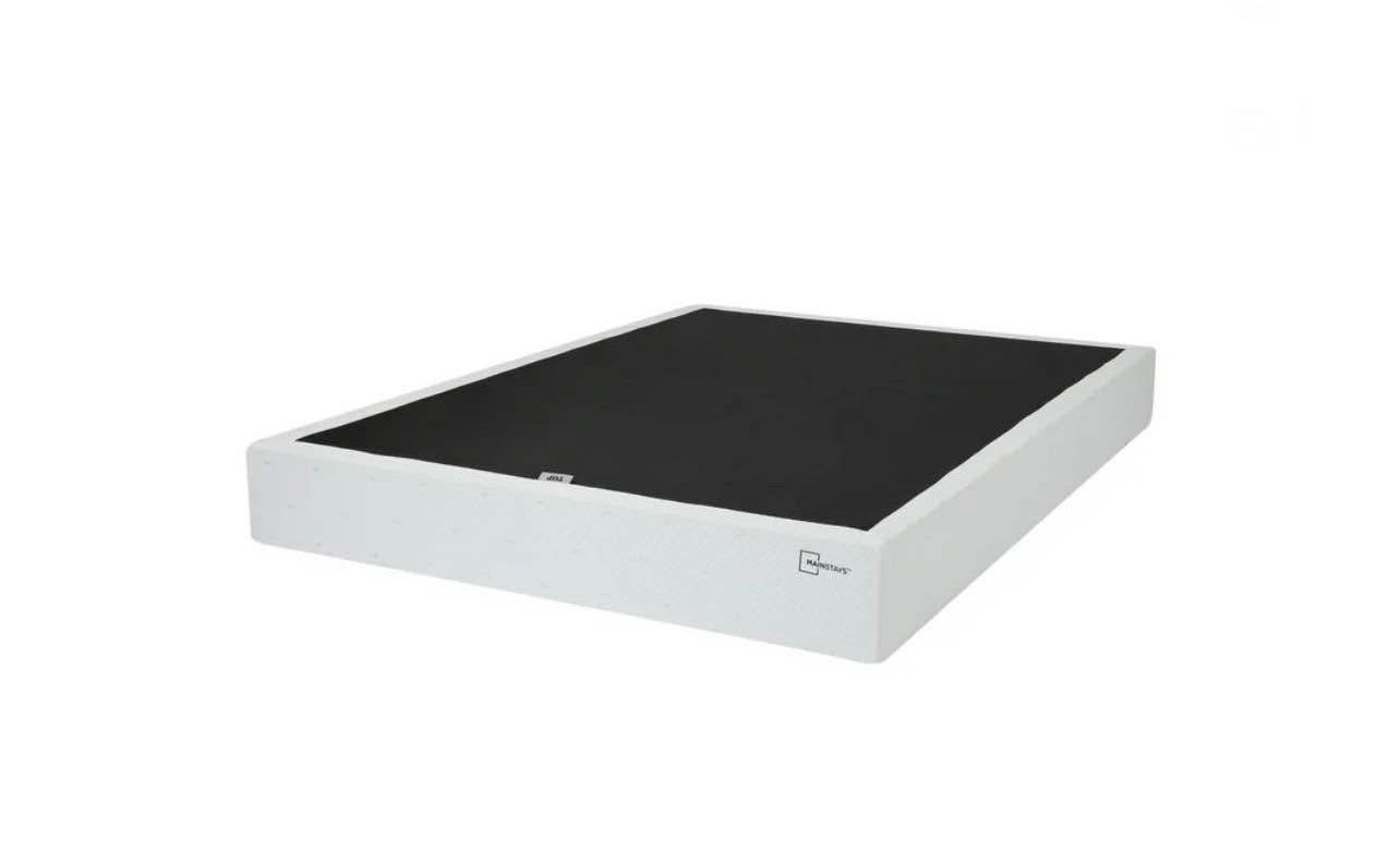 9 inch height queen size box spring bed foundation - NEW