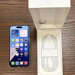 iPhone 16, Brand New 128GB With Original Packaging/Cable