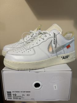 Nike Air Force 1 ’07 Off White - Size 10 - Used