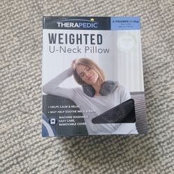 Weighted Neck Pillow. 