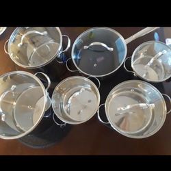 📦🍳12 Piece Cookware Set. NEW📦🍳 Stainless steel.