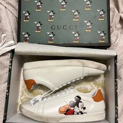 GUCCI Sneaker  Disney x Ace Low 'Mickey Mouse  Gucci Shoes 