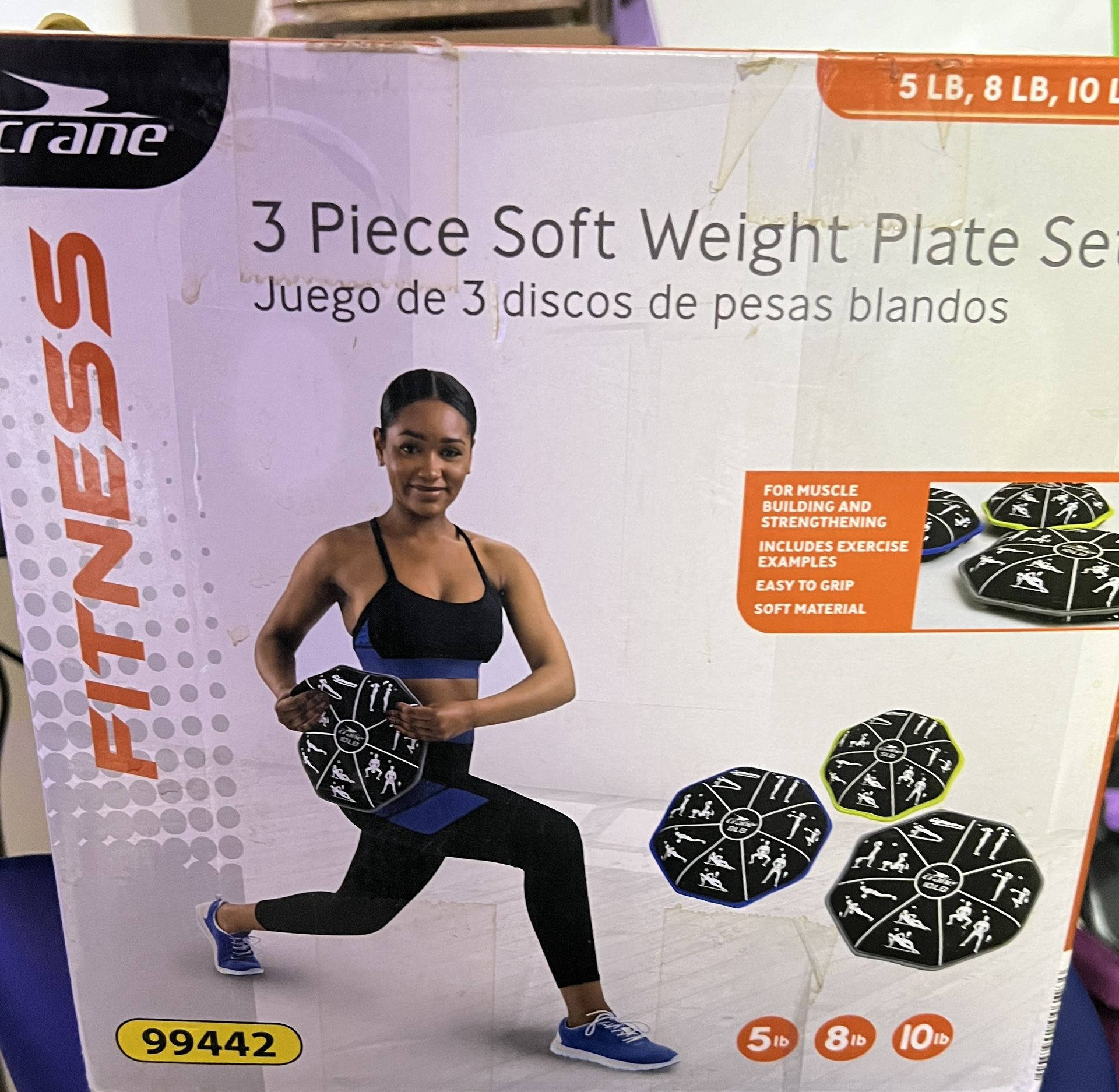 Fitness Soft Plate Weight Set
