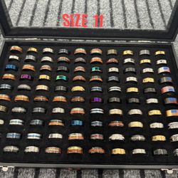 Men’s rings - size 11 - $10 each ring