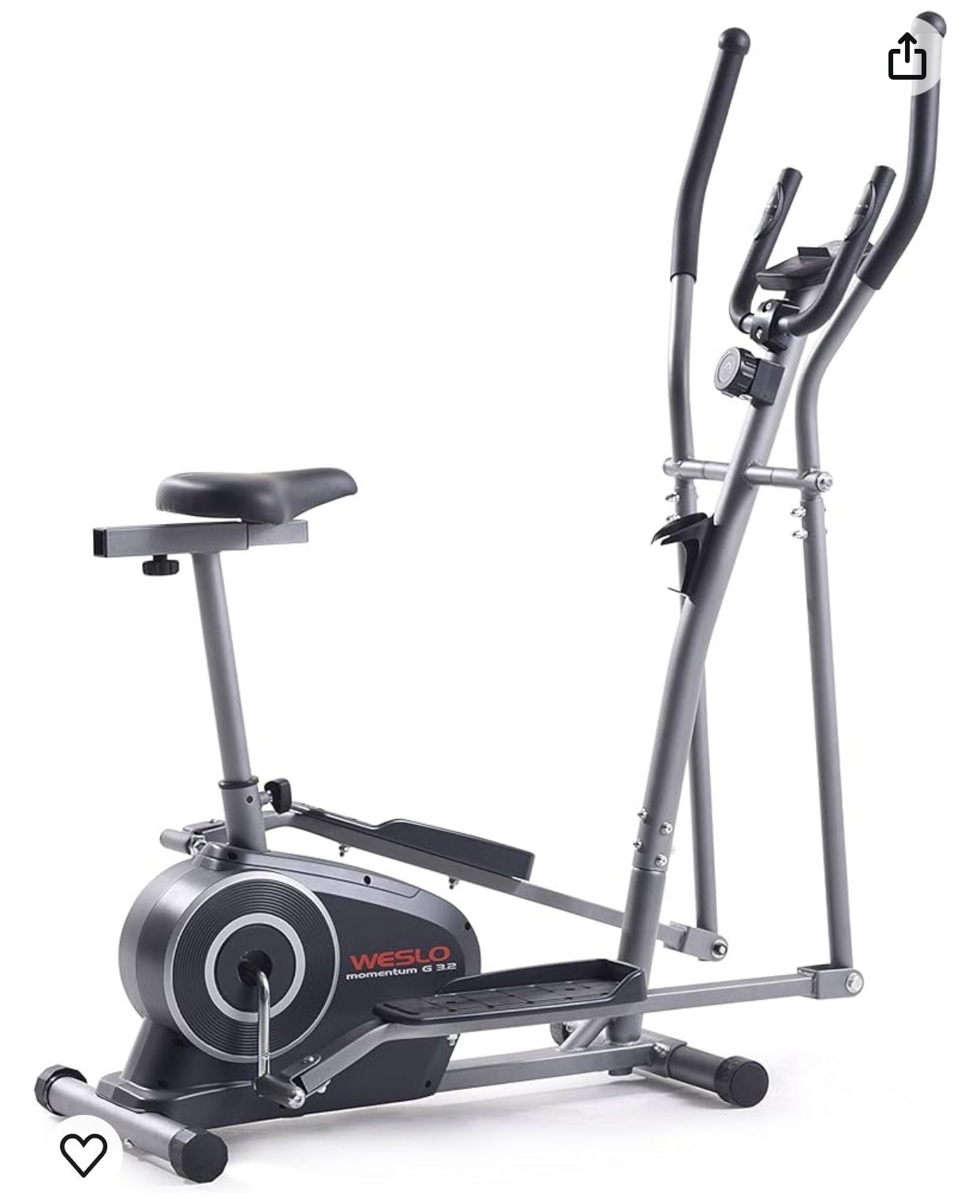 Weslo Momentum G 3.2 Bike and Elliptical Trainer