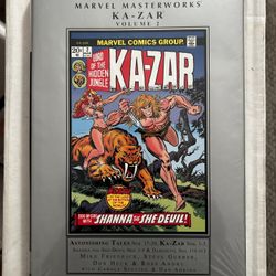 MARVEL MasterWorks Ka-Zar Volume 2 - SEALED! RARE!