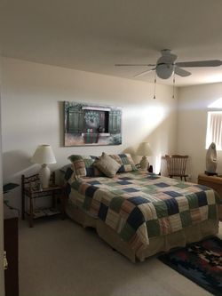 2 Full Beds and 1 Twin Bed