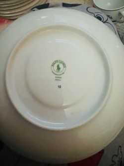 Ralph Lauren Daphne Ceramic Plate