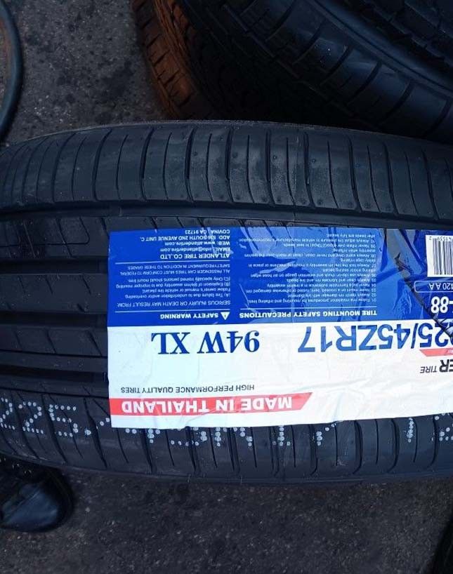 4 New Tires 225/45/17 Atlander Tires