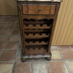 Wine Rack With Drawer
