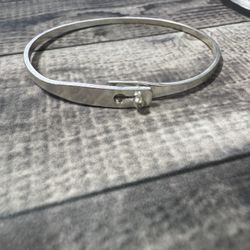 Madewell Silver Bangle 