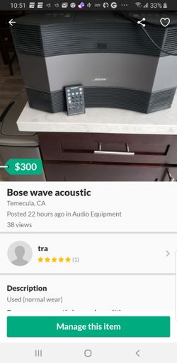 Bose wave acoustic