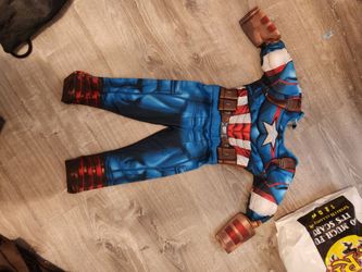 Kids Captain America Halloween Costume