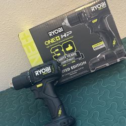 Ryobi one+ hp 30th Year Drill (Tool Only)