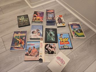 Movies DVD VHS Bundle