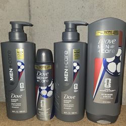 Dove Men +Care Hygiene Bundle 