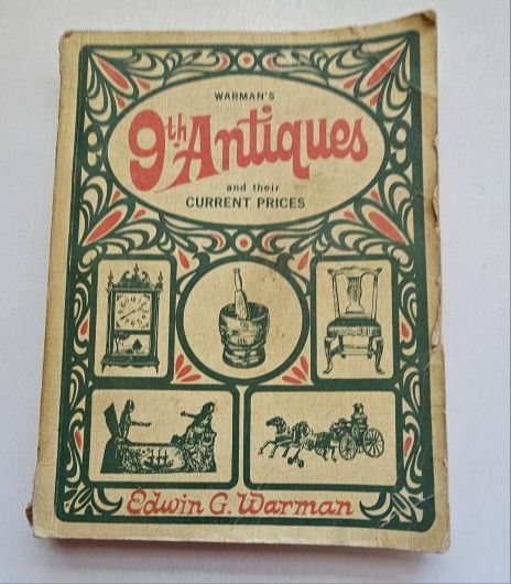 Warmans 9th Adition Antique Book 1968